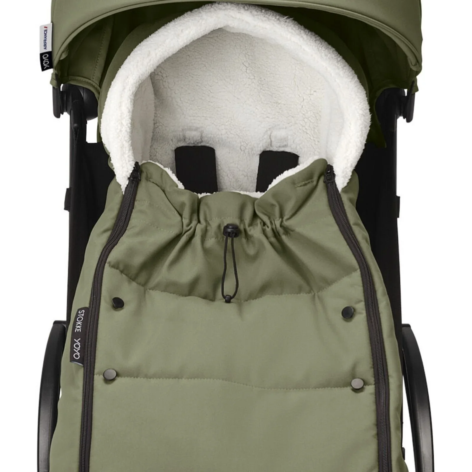 Stokke / Babyzen YOYO Footmuff - Olive - Image 2