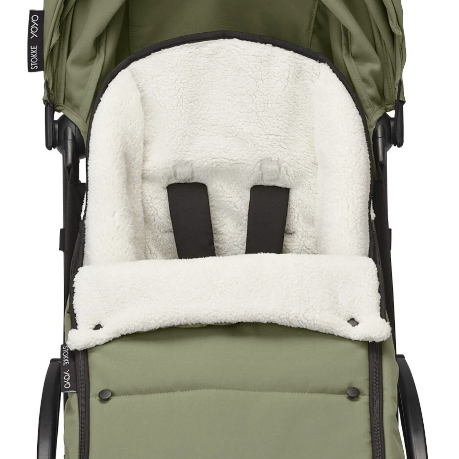 Stokke / Babyzen YOYO Footmuff - Olive - Image 3