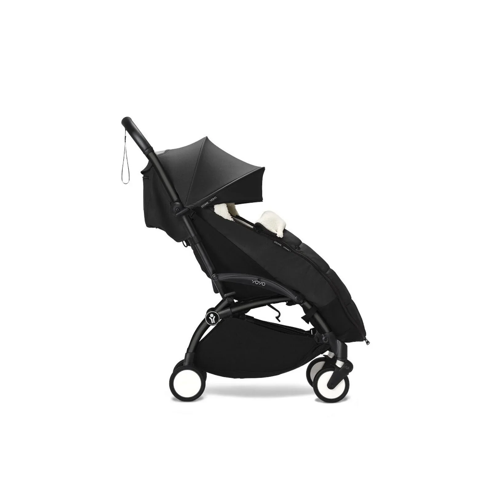 Stokke / Babyzen YOYO Footmuff - Black - Image 6