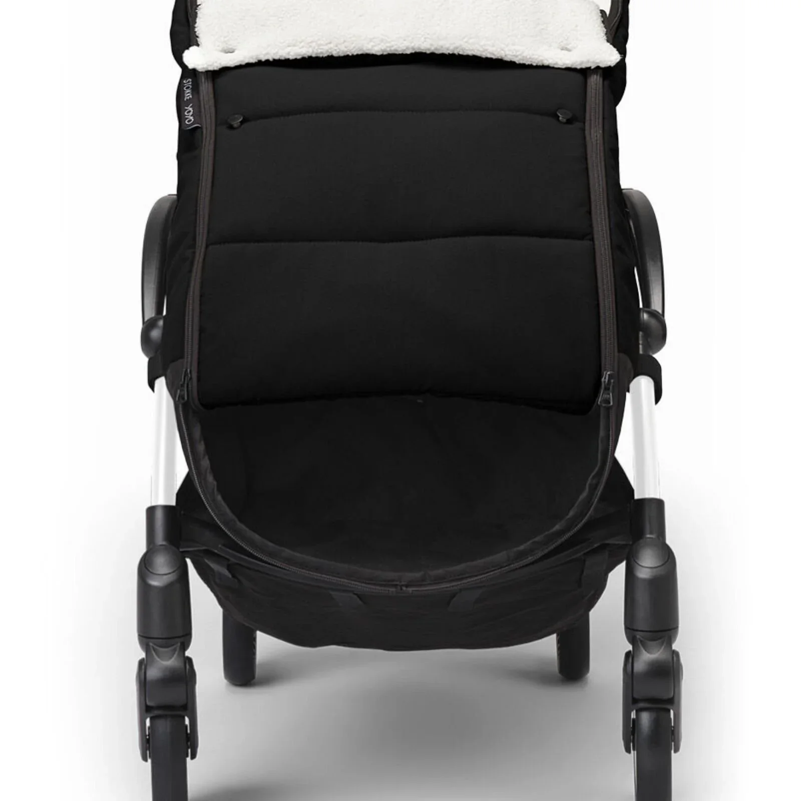 Stokke / Babyzen YOYO Footmuff - Black - Image 7