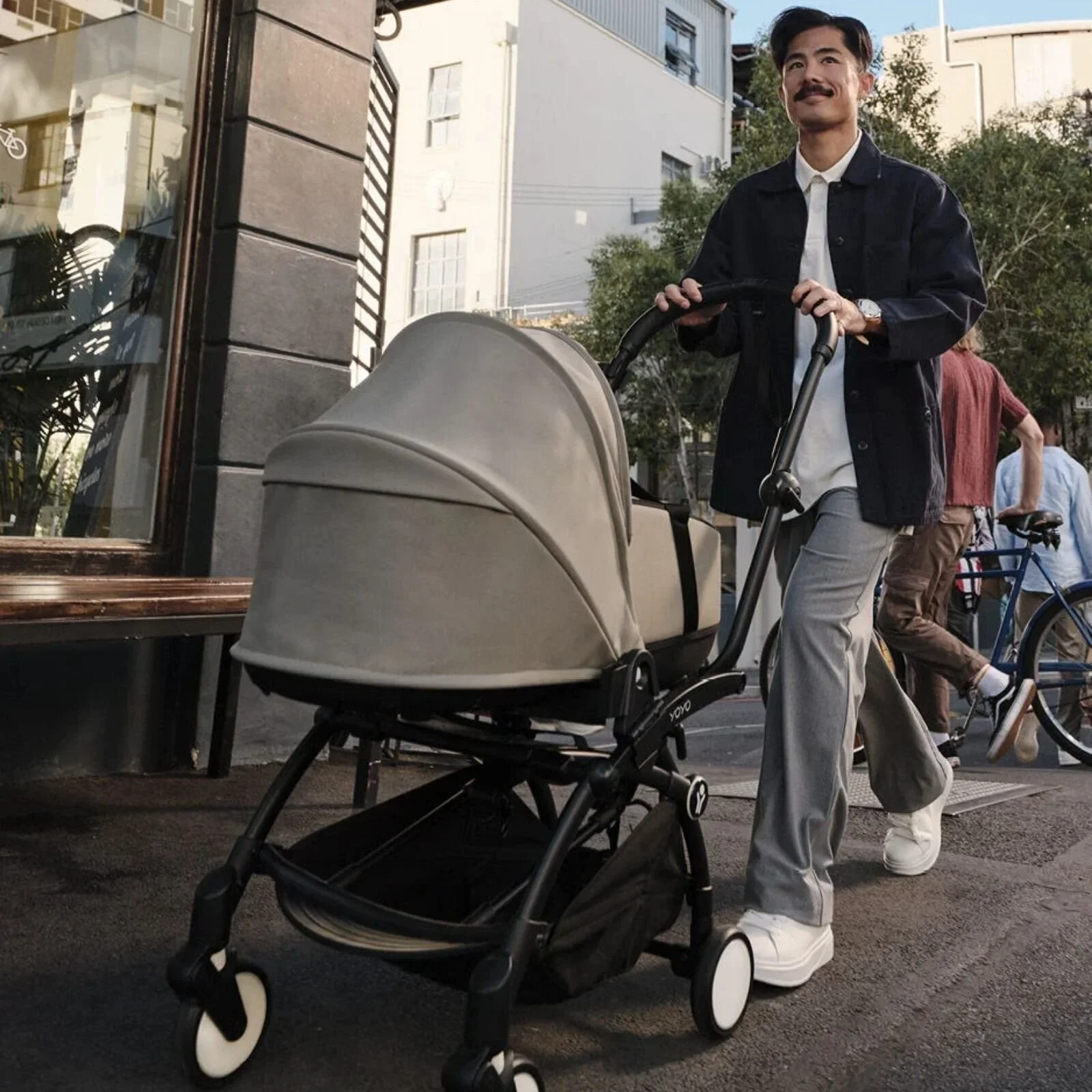 Stokke / Babyzen YOYO Newborn Shell - Olive - Image 12