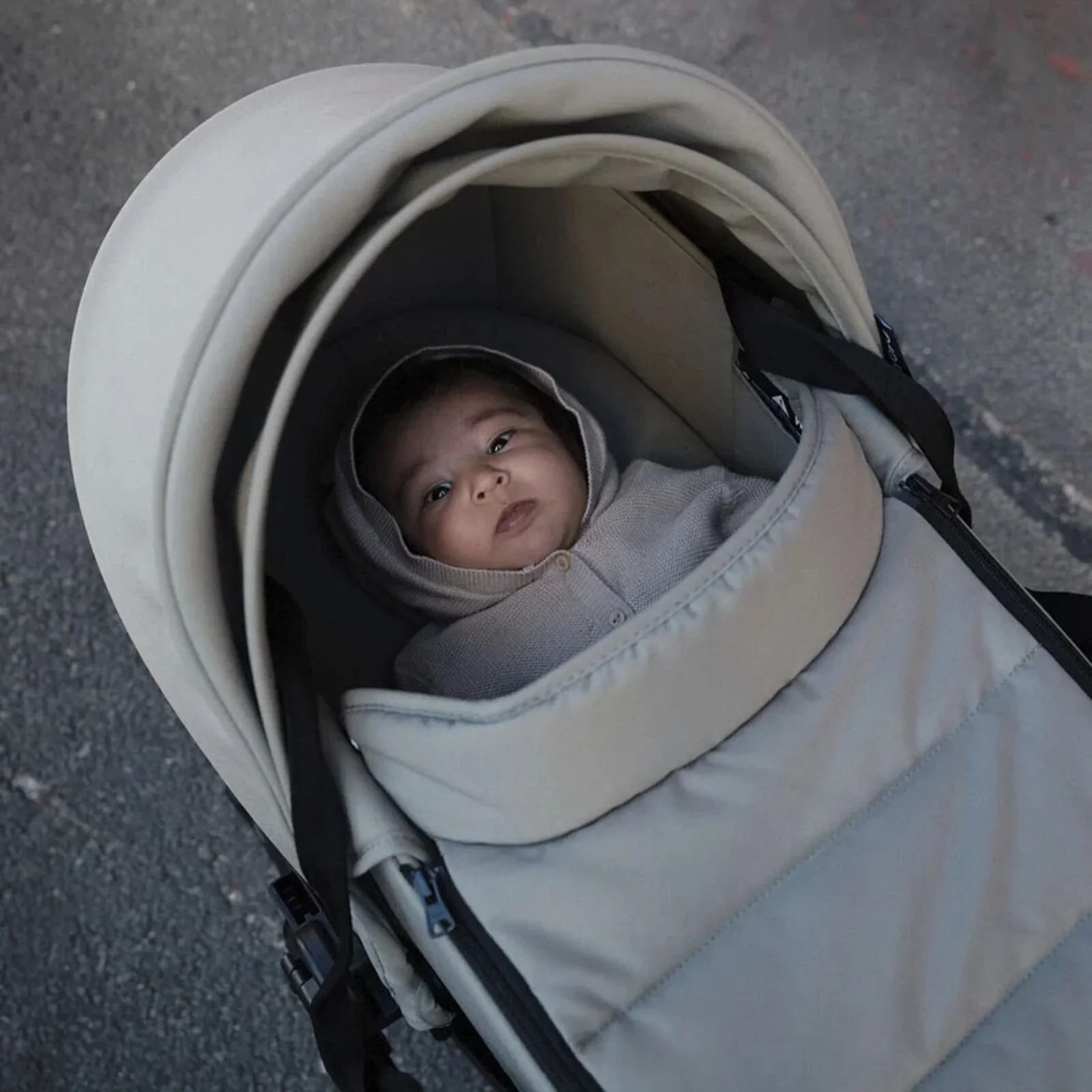 Stokke / Babyzen YOYO Newborn Shell - Olive - Image 14