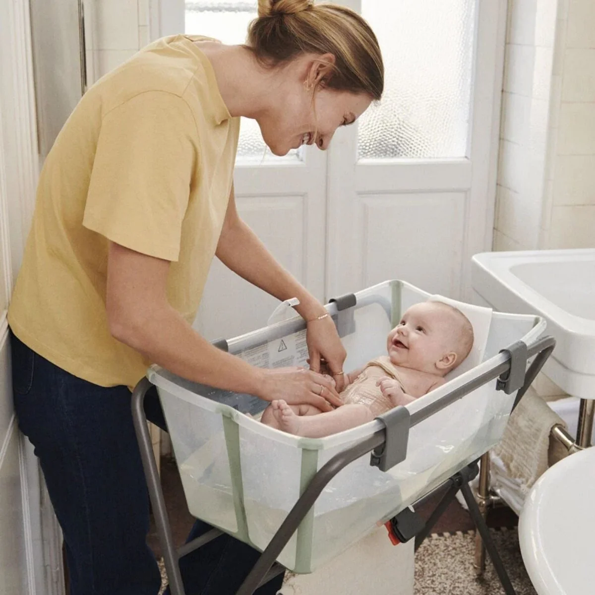 Stokke Flexi Bath Baby Support - White - Image 8