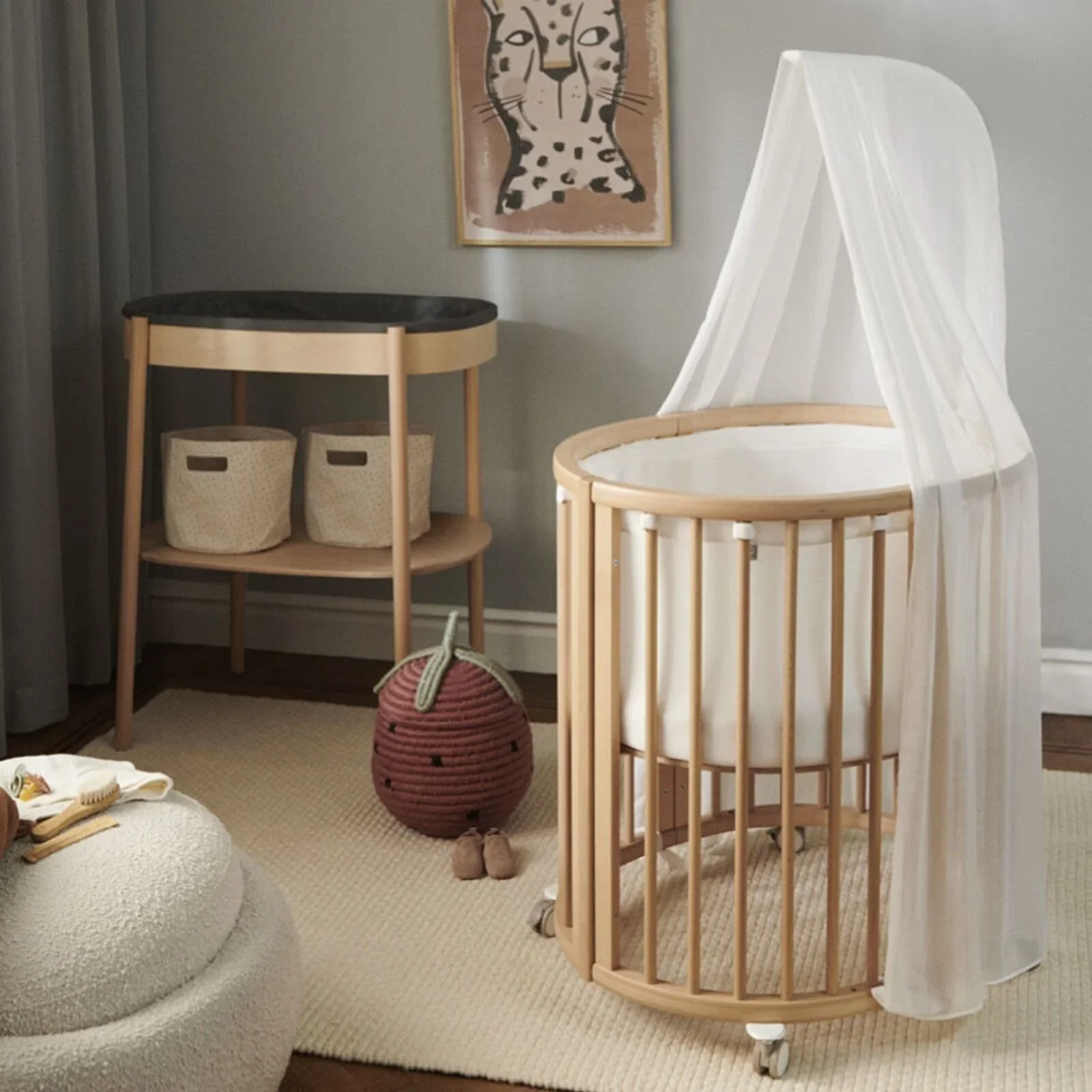 Stokke Sleepi Drape Rod - Natural - Image 3