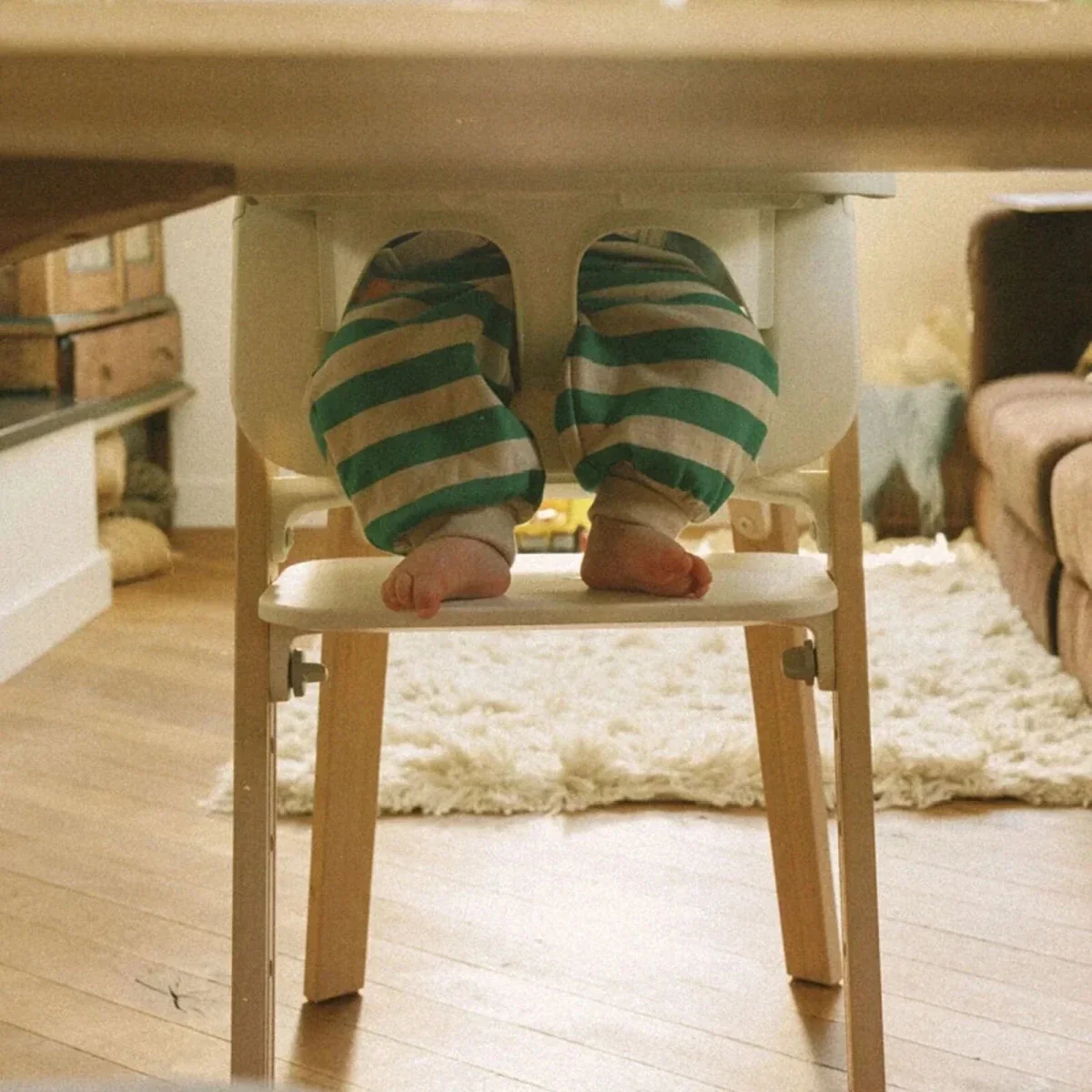 Stokke Steps Highchair - White / Natural - Image 11