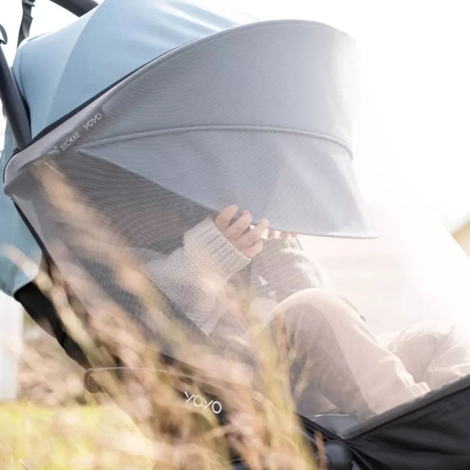 Stokke YOYO 6+ Mosquito Net - Black - Image 4