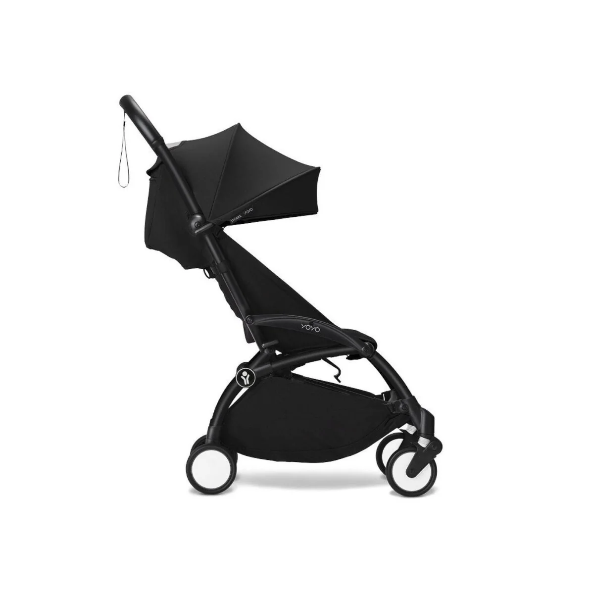 Stokke YOYO³ Newborn Pack to Toddler Bundle - Black Color Pack & Black Frame - Image 2
