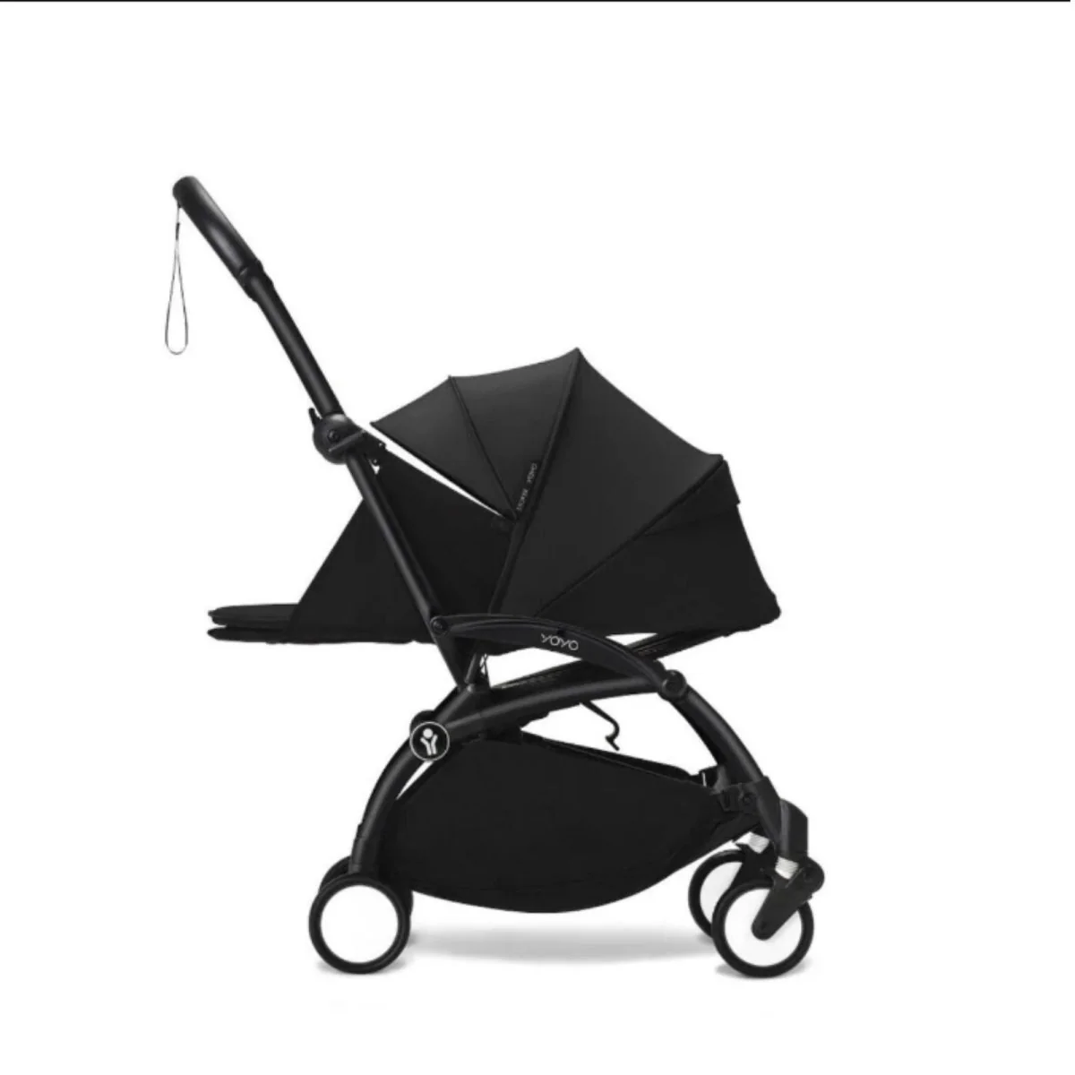 Stokke YOYO³ Newborn Pack to Toddler Bundle - Black Color Pack & Black Frame - Image 6