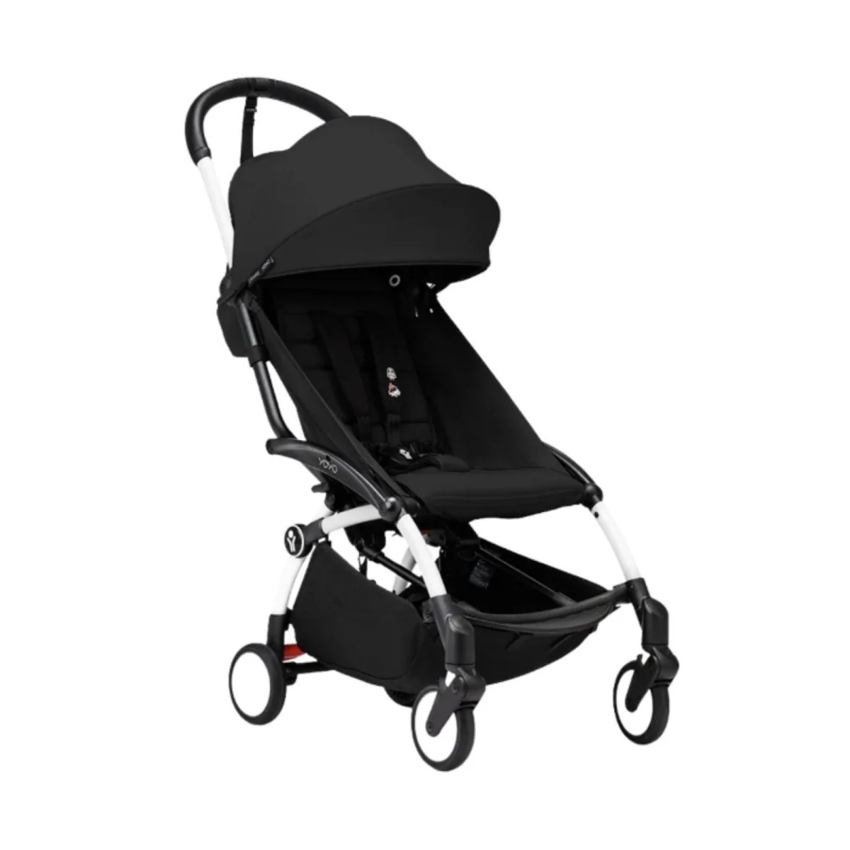 Stokke YOYO³ Newborn Pack to Toddler Bundle - Black Color Pack & White Frame - Image 2