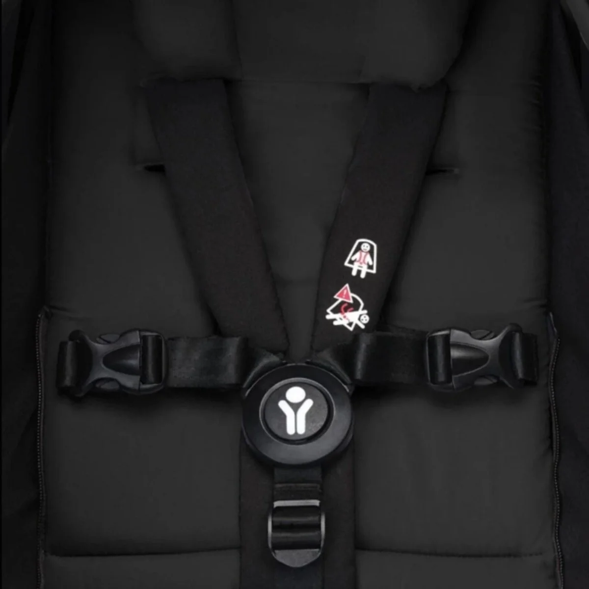 Stokke YOYO³ Newborn Pack to Toddler Bundle - Black Color Pack & White Frame - Image 7