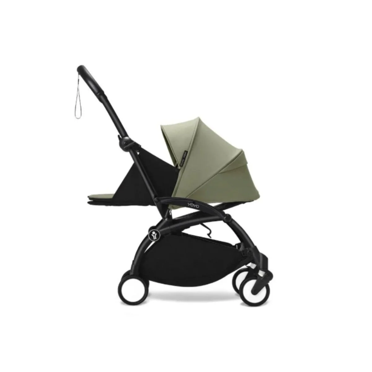 Stokke YOYO³ Newborn Pack to Toddler Bundle - Olive Color Pack & Black Frame - Image 8
