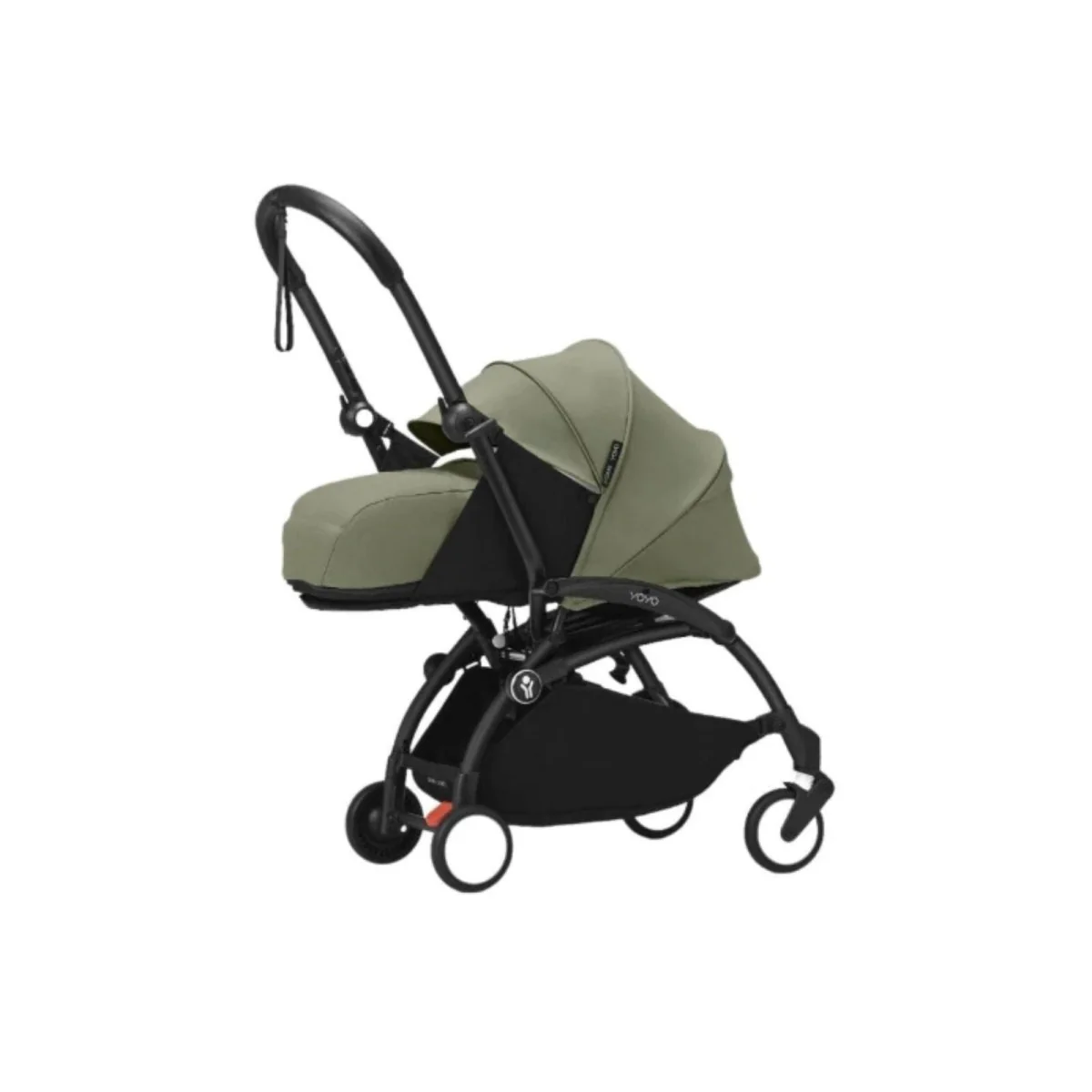 Stokke YOYO³ Newborn Pack to Toddler Bundle - Olive Color Pack & White Frame - Image 12