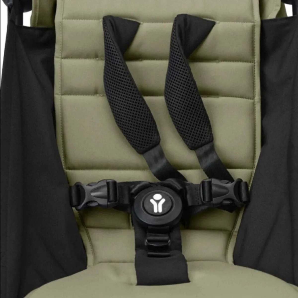 Stokke YOYO³ Newborn Pack to Toddler Bundle - Olive Color Pack & White Frame - Image 5