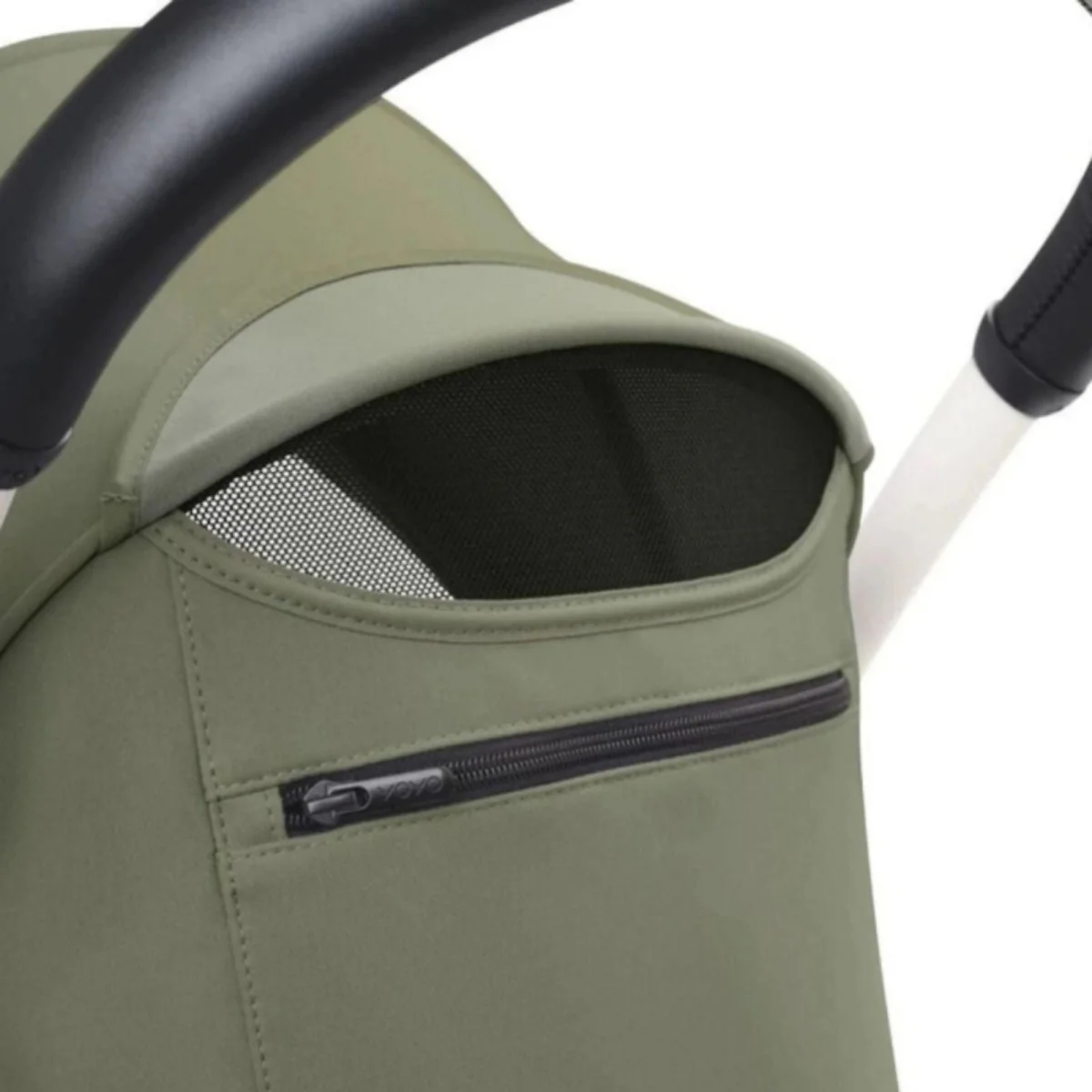 Stokke YOYO³ Newborn Pack to Toddler Bundle - Olive Color Pack & White Frame - Image 7