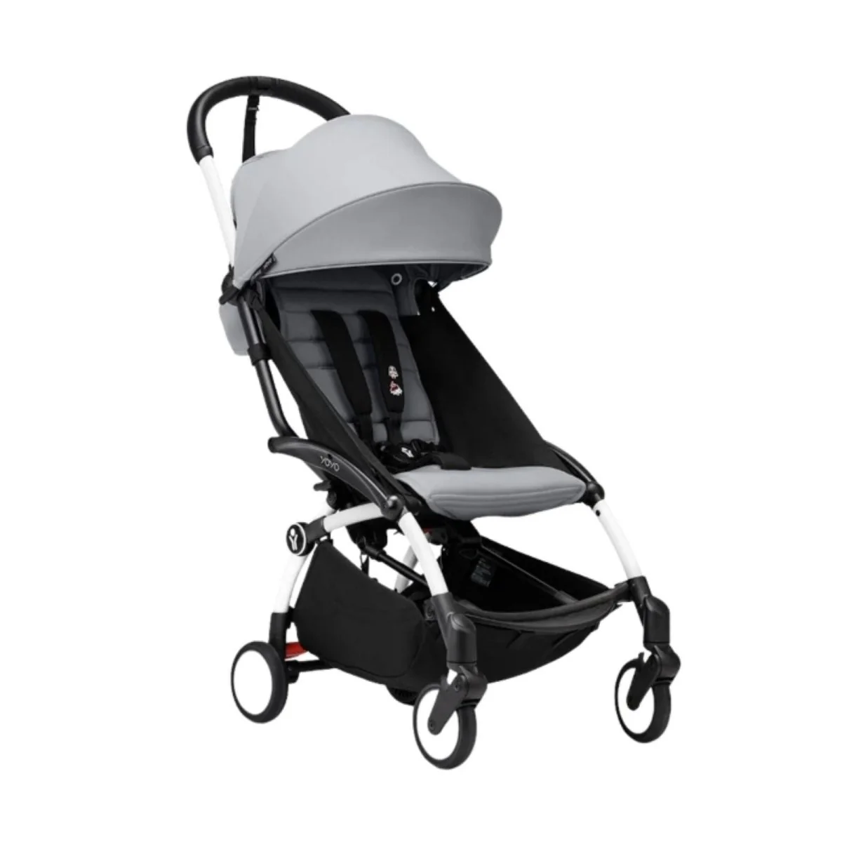 Stokke YOYO³ Newborn Pack to Toddler Bundle - Stone Color Pack & White Frame - Image 2
