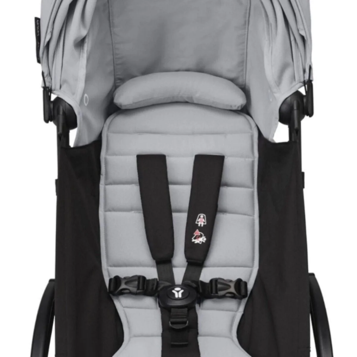Stokke YOYO³ Newborn Pack to Toddler Bundle - Stone Color Pack & White Frame - Image 3