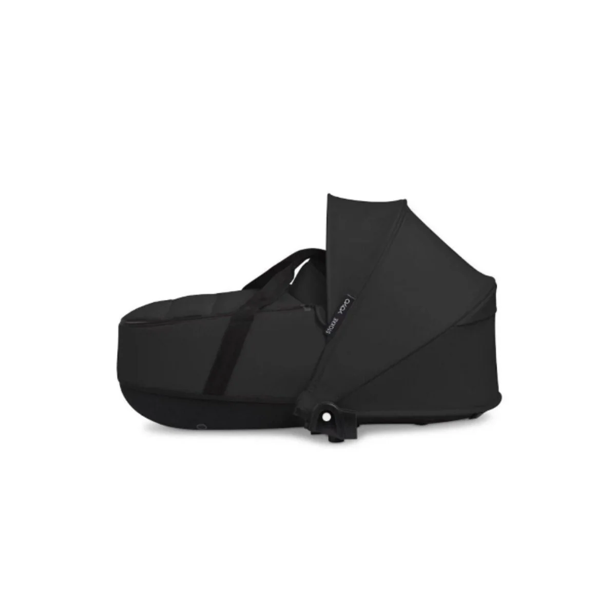 Stokke YOYO³ Newborn Shell to Toddler Bundle - Black Color Pack & White Frame - Image 8