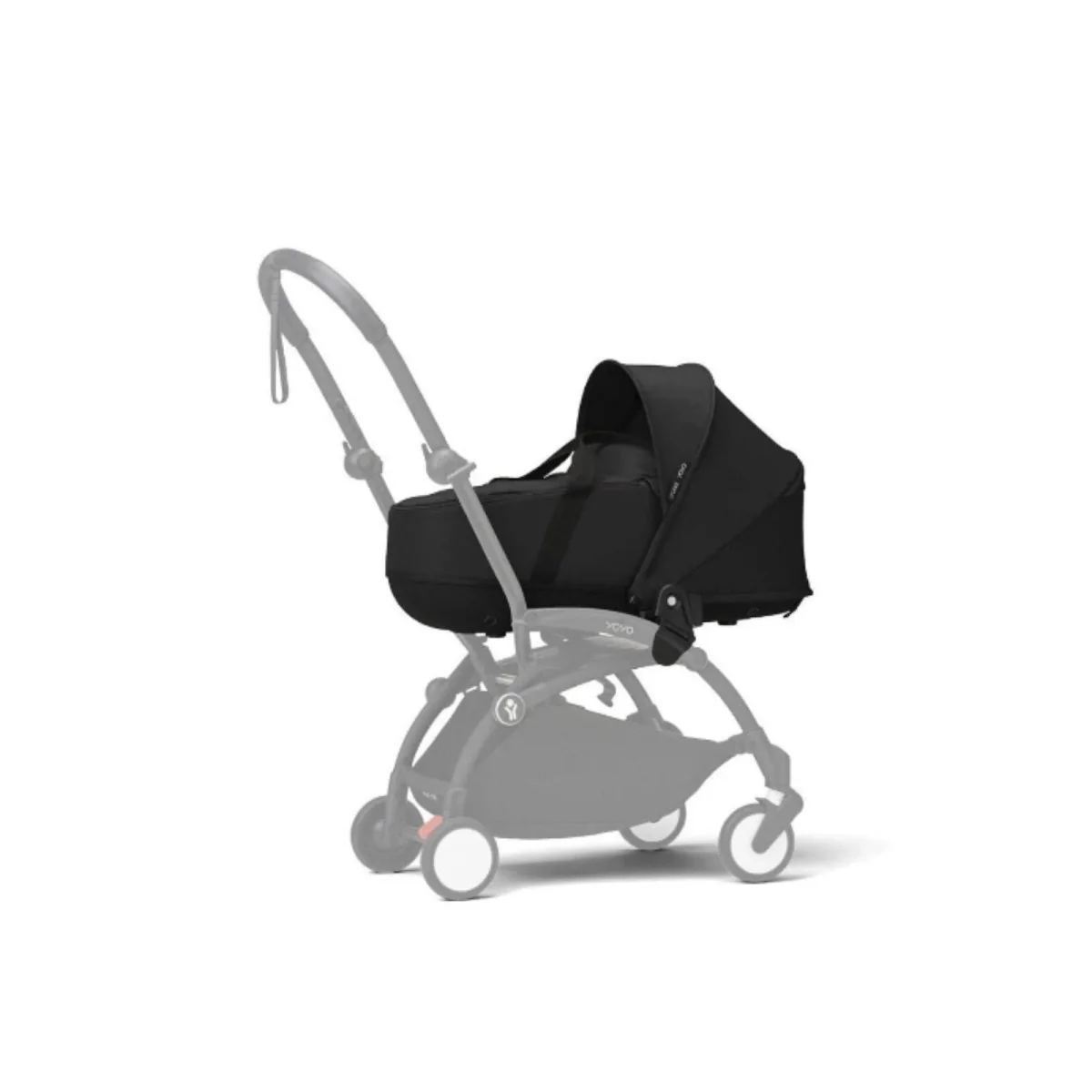 Stokke YOYO³ Newborn Shell to Toddler Bundle - Black Color Pack & White Frame - Image 9