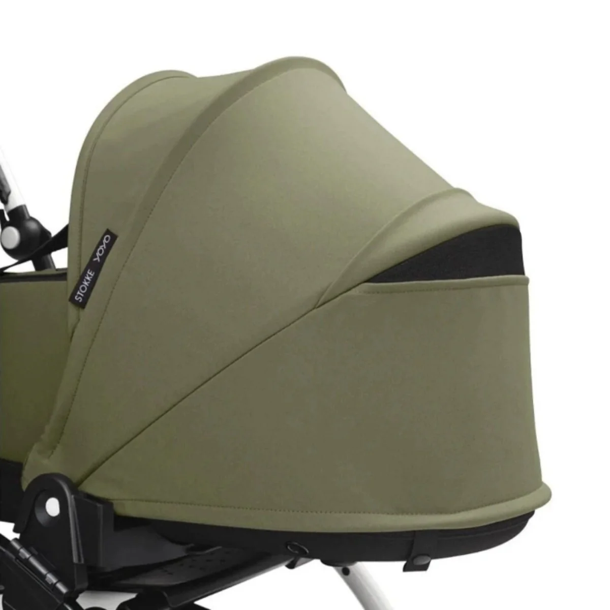Stokke YOYO³ Newborn Shell to Toddler Bundle - Olive Color Pack & Black Frame - Image 10