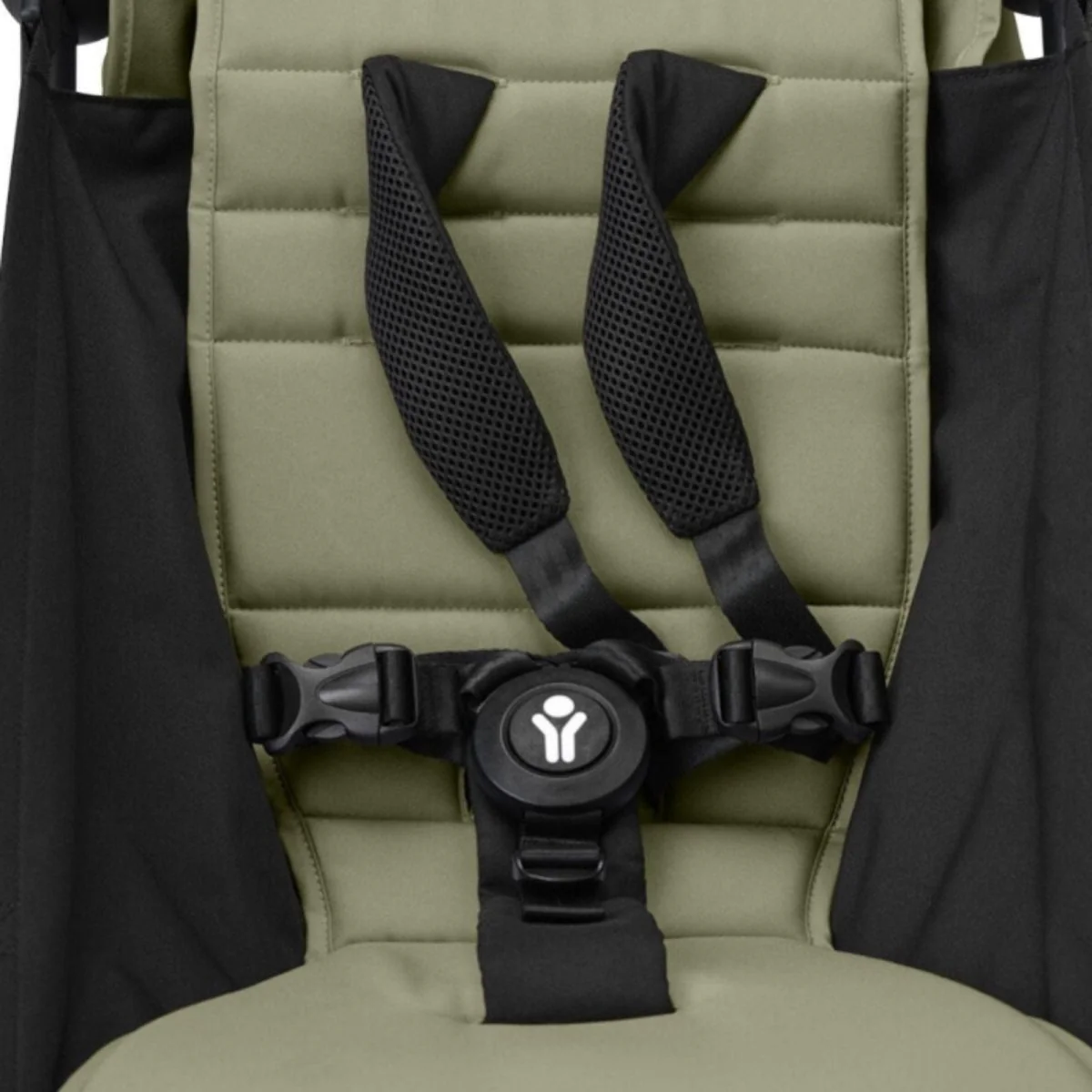 Stokke YOYO³ Newborn Shell to Toddler Bundle - Olive Color Pack & Black Frame - Image 5