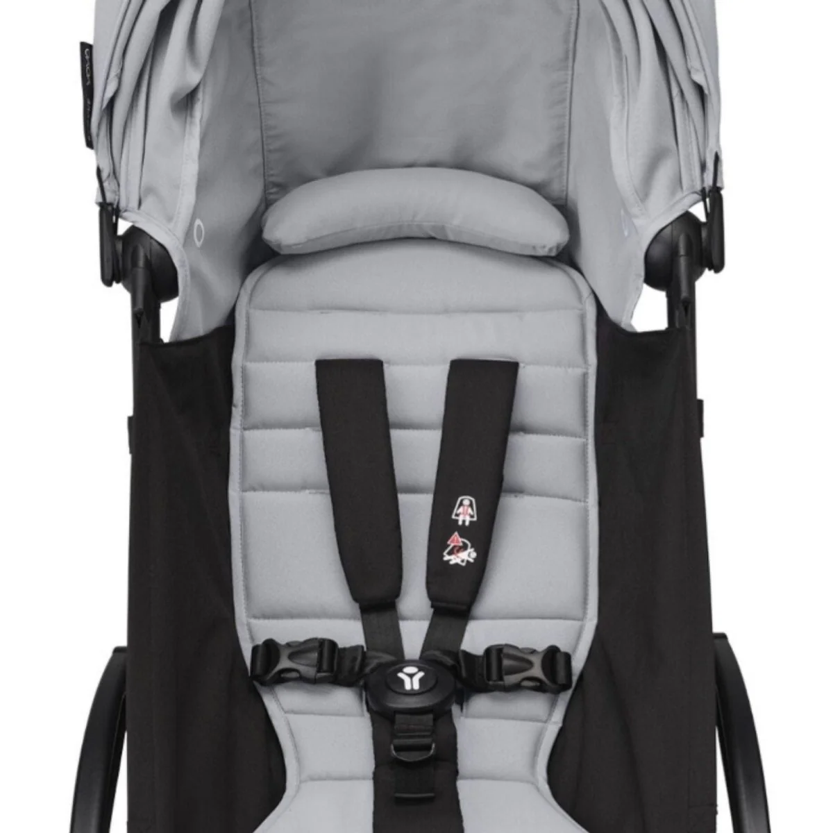 Stokke YOYO³ Newborn Shell to Toddler Bundle - Stone Color Pack & Black Frame - Image 12