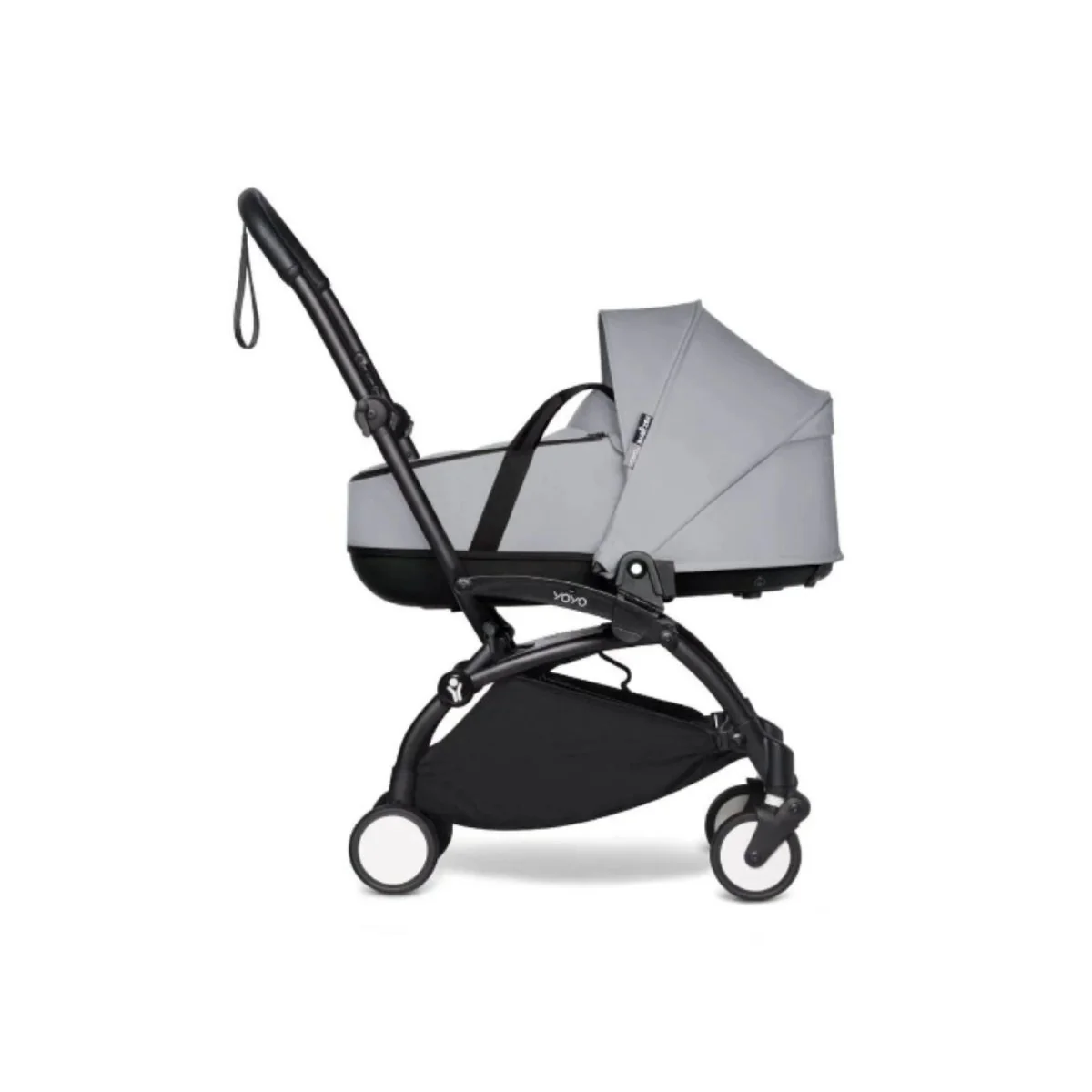 Stokke YOYO³ Newborn Shell to Toddler Bundle - Stone Color Pack & Black Frame - Image 5