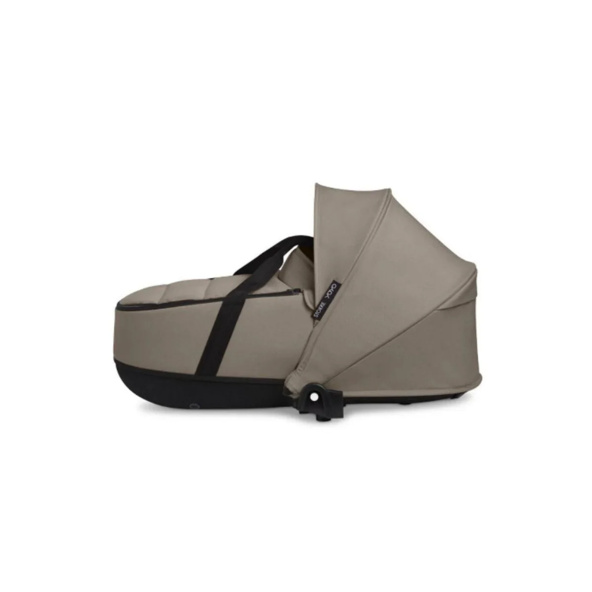 Stokke YOYO³ Newborn Shell to Toddler Bundle - Taupe Color Pack & Black Frame - Image 4
