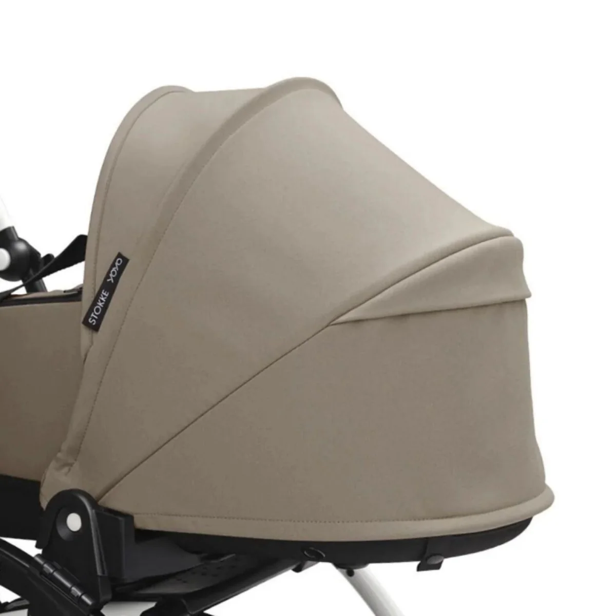 Stokke YOYO³ Newborn Shell to Toddler Bundle - Taupe Color Pack & Black Frame - Image 6