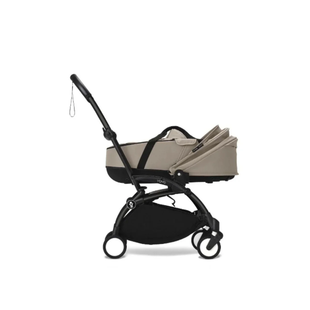 Stokke YOYO³ Newborn Shell to Toddler Bundle - Taupe Color Pack & White Frame - Image 14