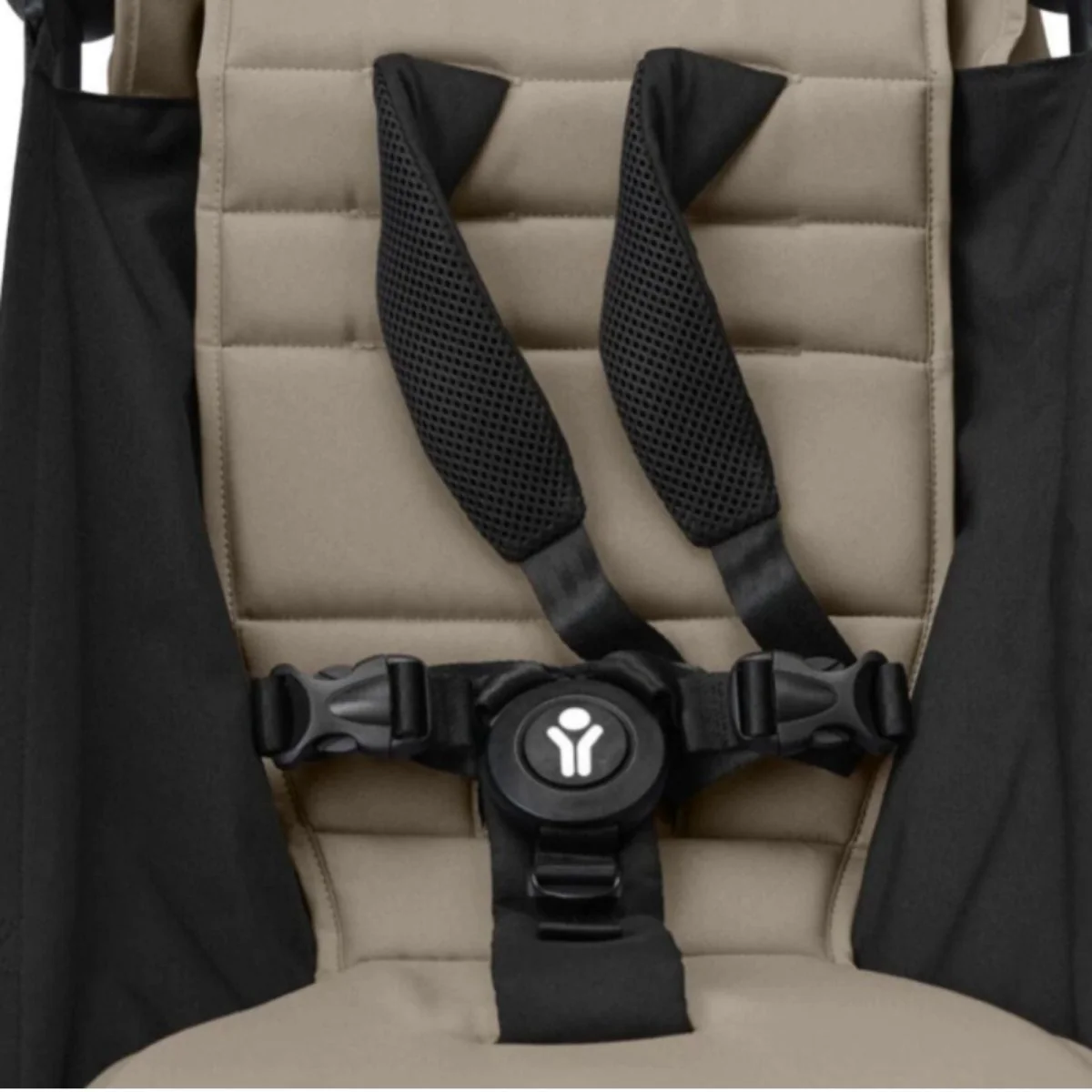 Stokke YOYO³ Newborn Shell to Toddler Bundle - Taupe Color Pack & White Frame - Image 4