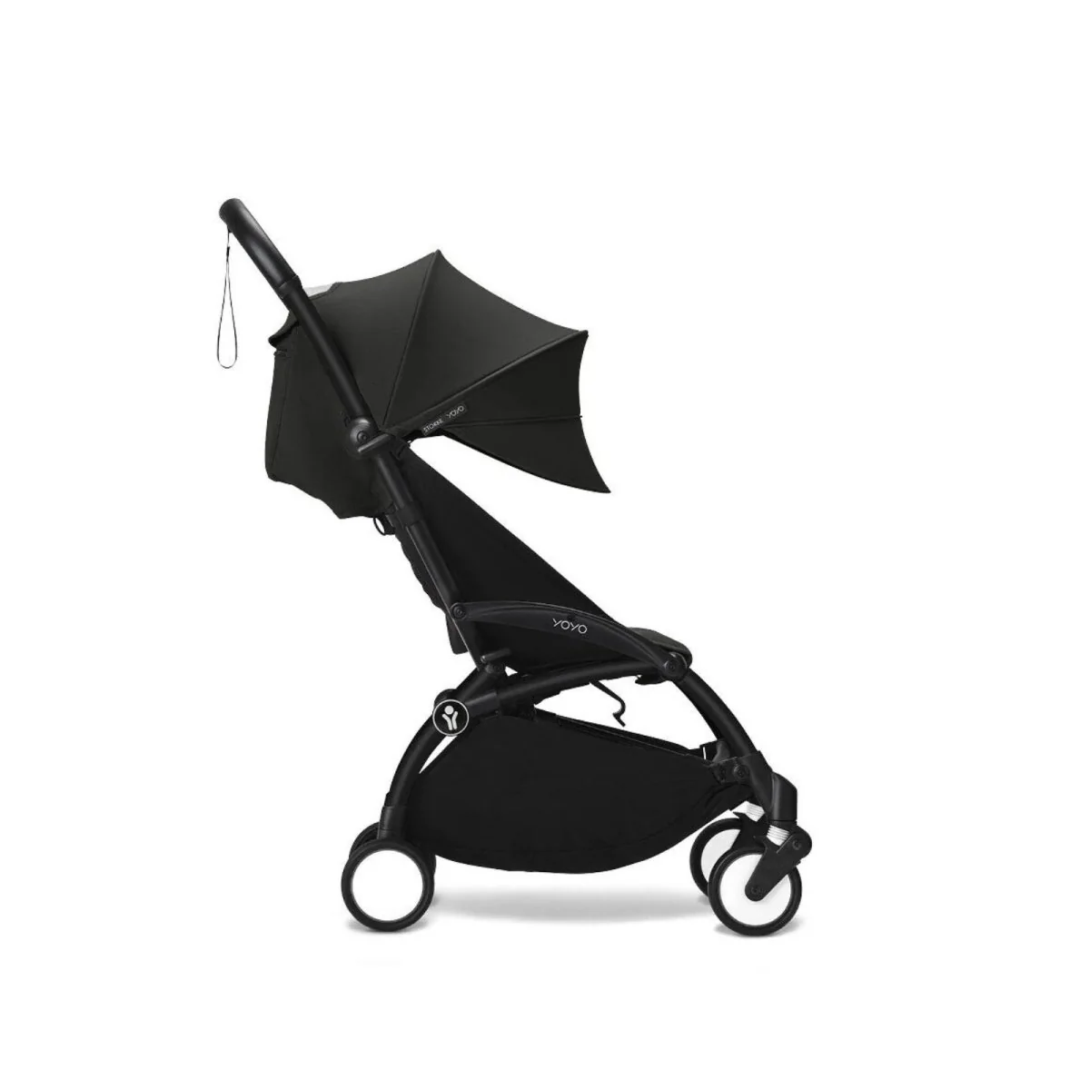 Stokke YOYO³ Stroller 6+ months - 6+ Black Color Pack & Black Frame - Image 3