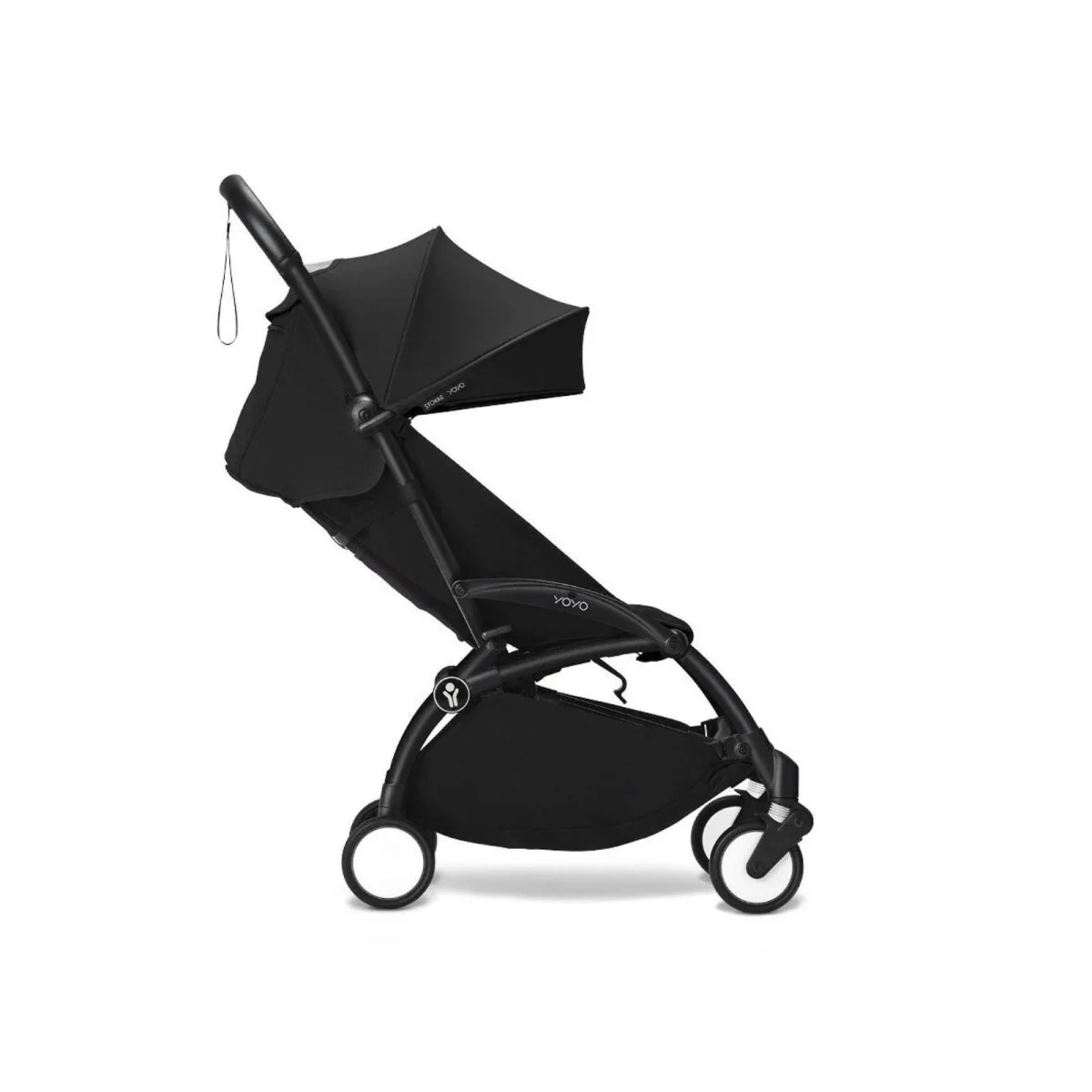 Stokke YOYO³ Stroller 6+ months - 6+ Black Color Pack & Black Frame - Image 4