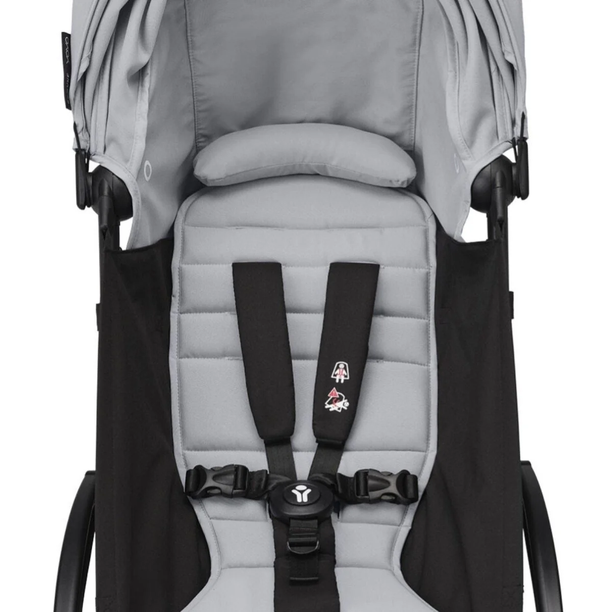 Stokke YOYO³ Stroller 6+ months - 6+ Stone Color Pack & Black Frame - Image 5