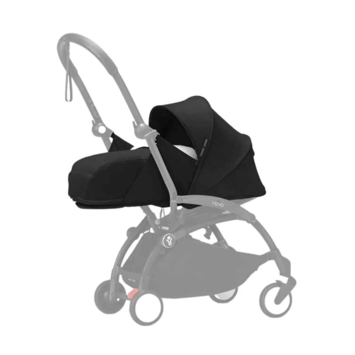 Stokke YOYO³ Stroller for Siblings - Black Color Pack & Black Frame - Image 3