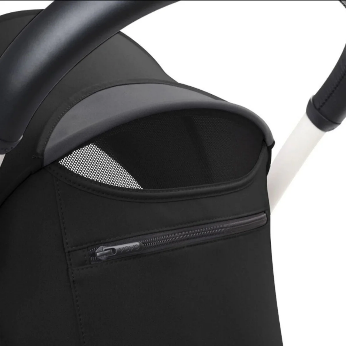 Stokke YOYO³ Stroller for Siblings - Black Color Pack & Black Frame - Image 7