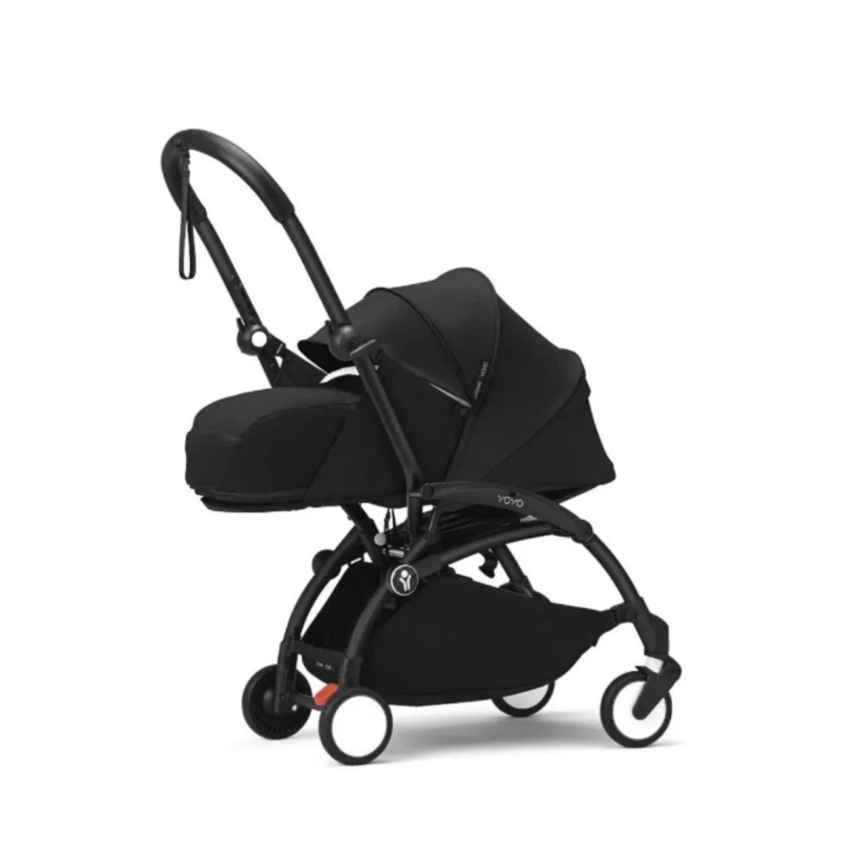 Stokke YOYO³ Stroller for Siblings - Black Color Pack & White Frame - Image 9