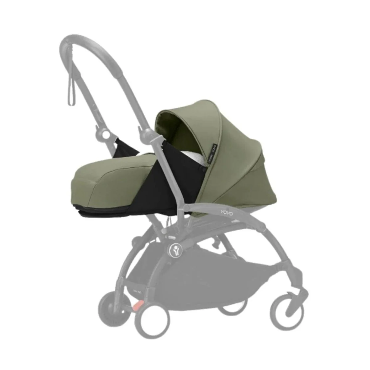 Stokke YOYO³ Stroller for Siblings - Olive Color Pack & Black Frame - Image 3