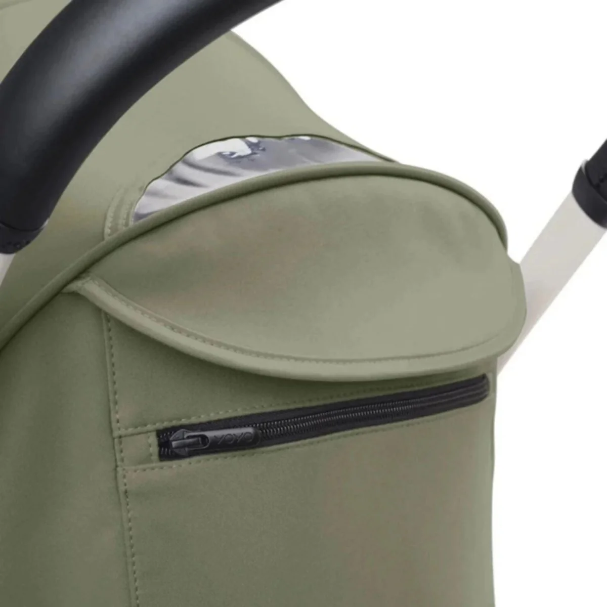 Stokke YOYO³ Stroller for Siblings - Olive Color Pack & White Frame - Image 8