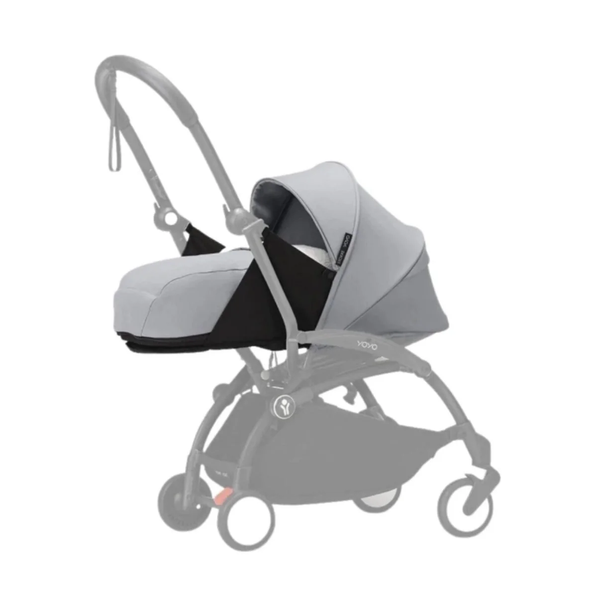 Stokke YOYO³ Stroller for Siblings - Stone Color Pack & White Frame - Image 3