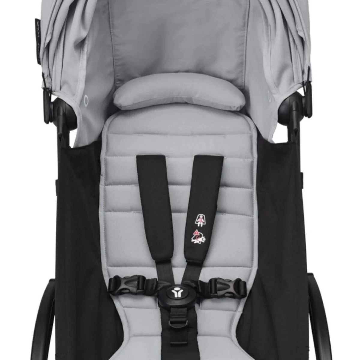 Stokke YOYO³ Stroller for Siblings - Stone Color Pack & White Frame - Image 4