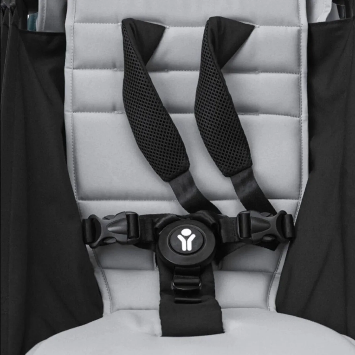 Stokke YOYO³ Stroller for Siblings - Stone Color Pack & White Frame - Image 5