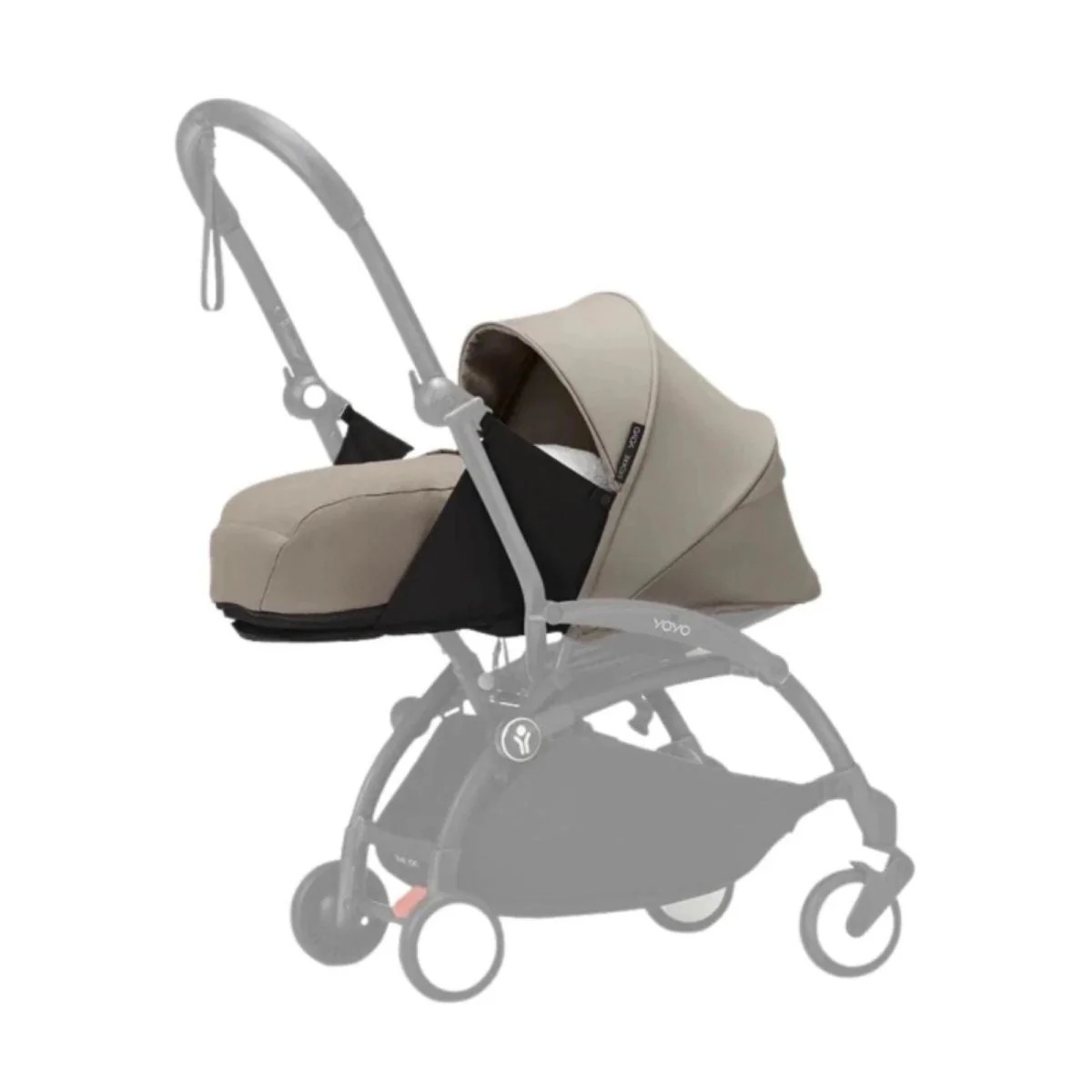Stokke YOYO³ Stroller for Siblings - Taupe Color Pack & Black Frame - Image 3
