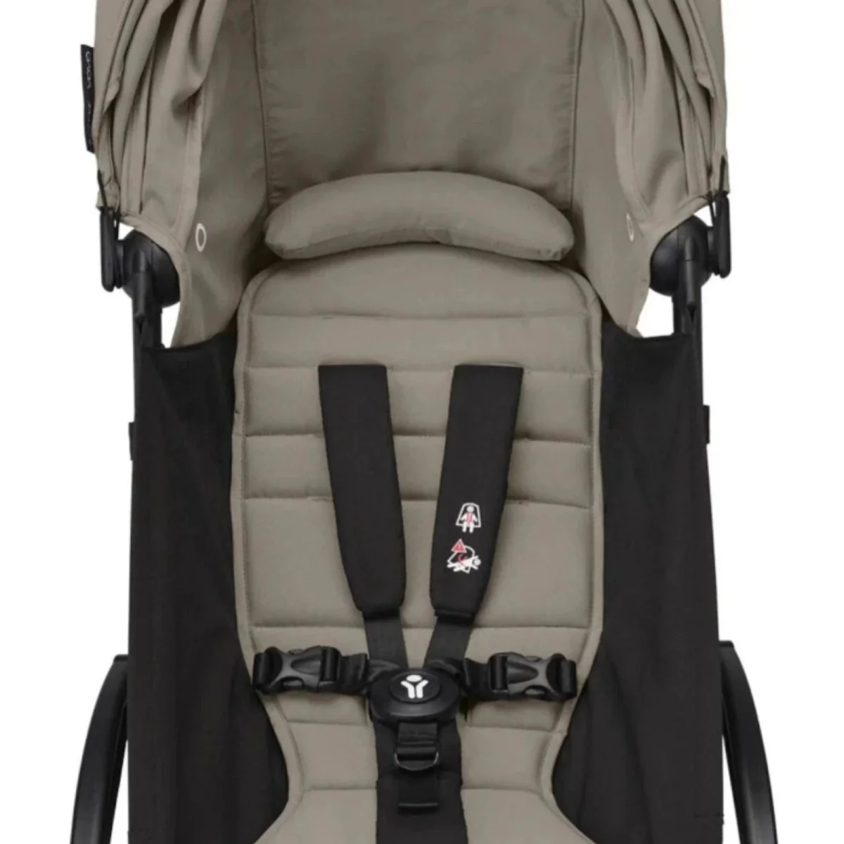 Stokke YOYO³ Stroller for Siblings - Taupe Color Pack & Black Frame - Image 4