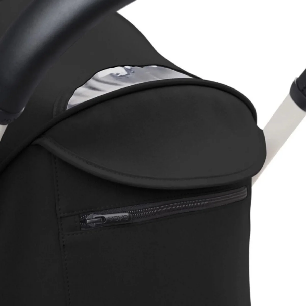 Stokke YOYO³ Stroller for Twins 6+ months - Black Color Pack & Black Frame - Image 6