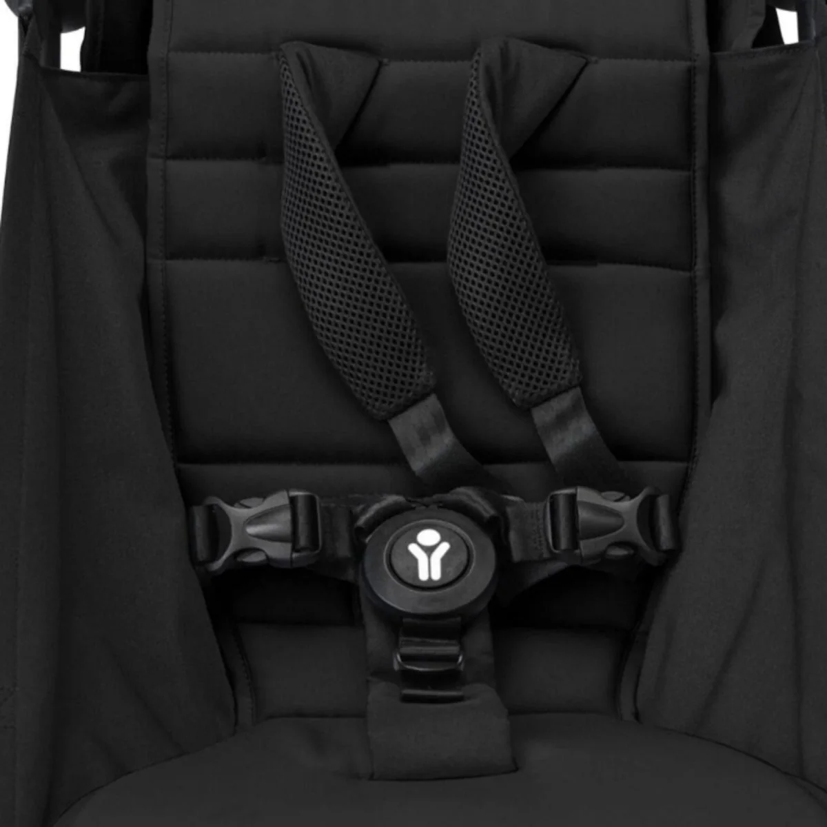 Stokke YOYO³ Stroller for Twins 6+ months - Black Color Pack & White Frame - Image 3