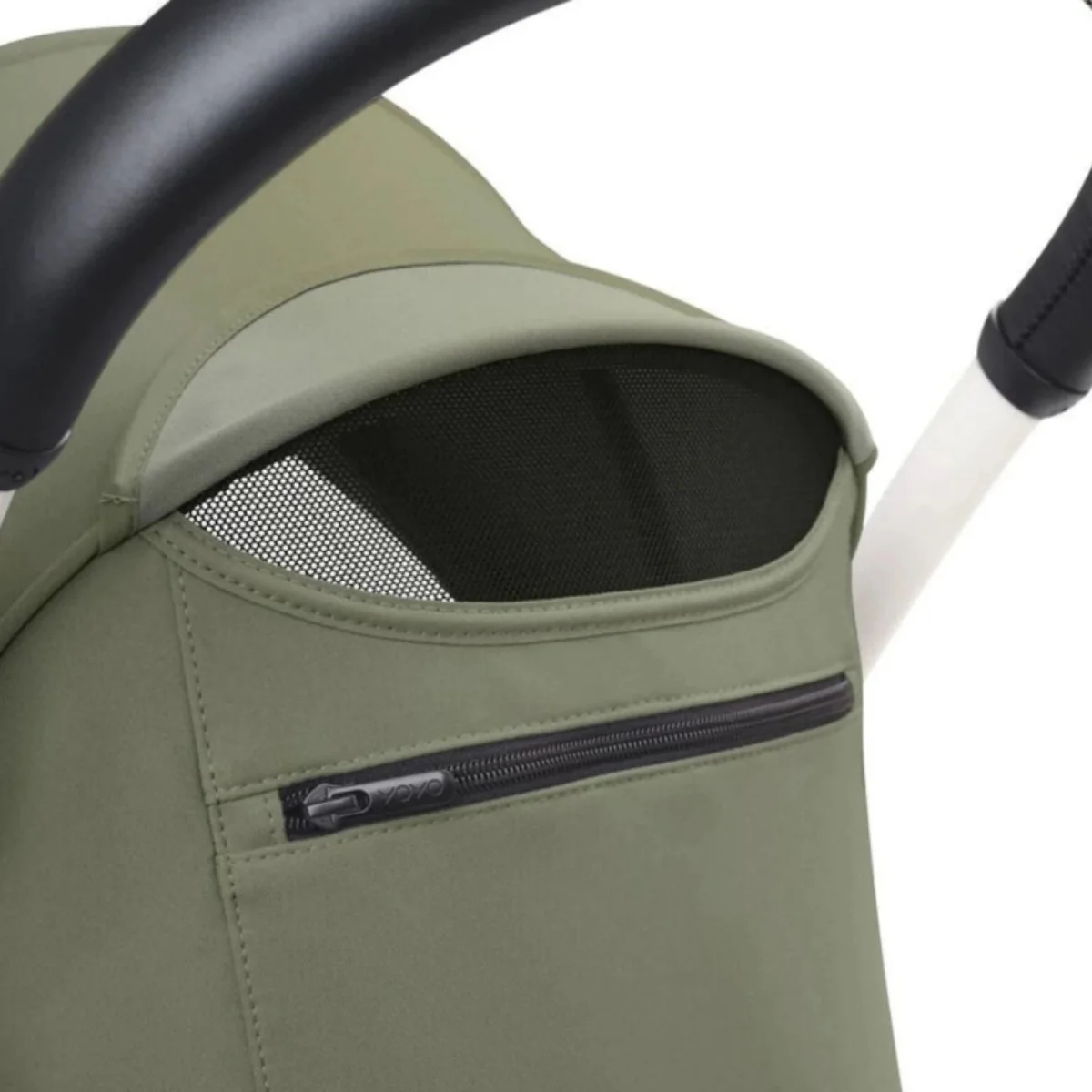 Stokke YOYO³ Stroller for Twins 6+ months - Olive Color Pack & Black Frame - Image 5