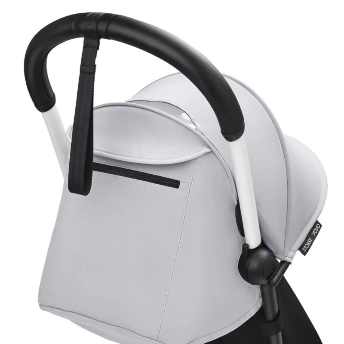 Stokke YOYO³ Stroller for Twins 6+ months - Stone Color Pack & White Frame - Image 4