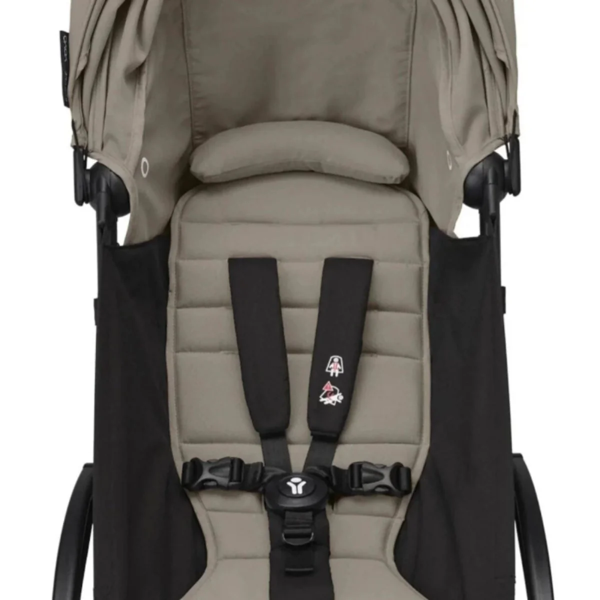 Stokke YOYO³ Stroller for Twins 6+ months - Taupe Color Pack & Black Frame - Image 2