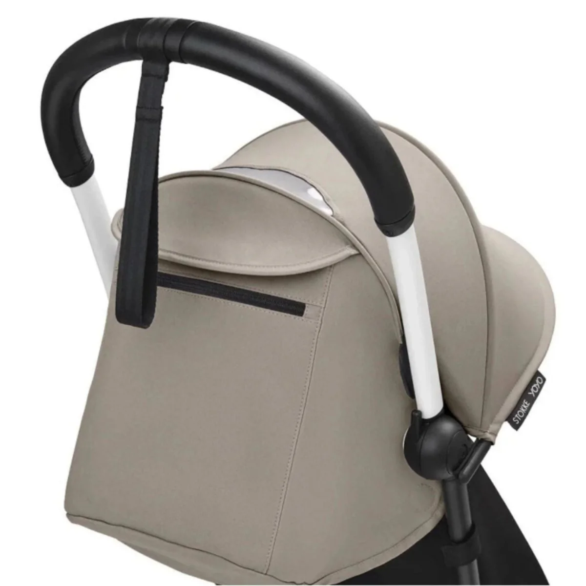 Stokke YOYO³ Stroller for Twins 6+ months - Taupe Color Pack & Black Frame - Image 4