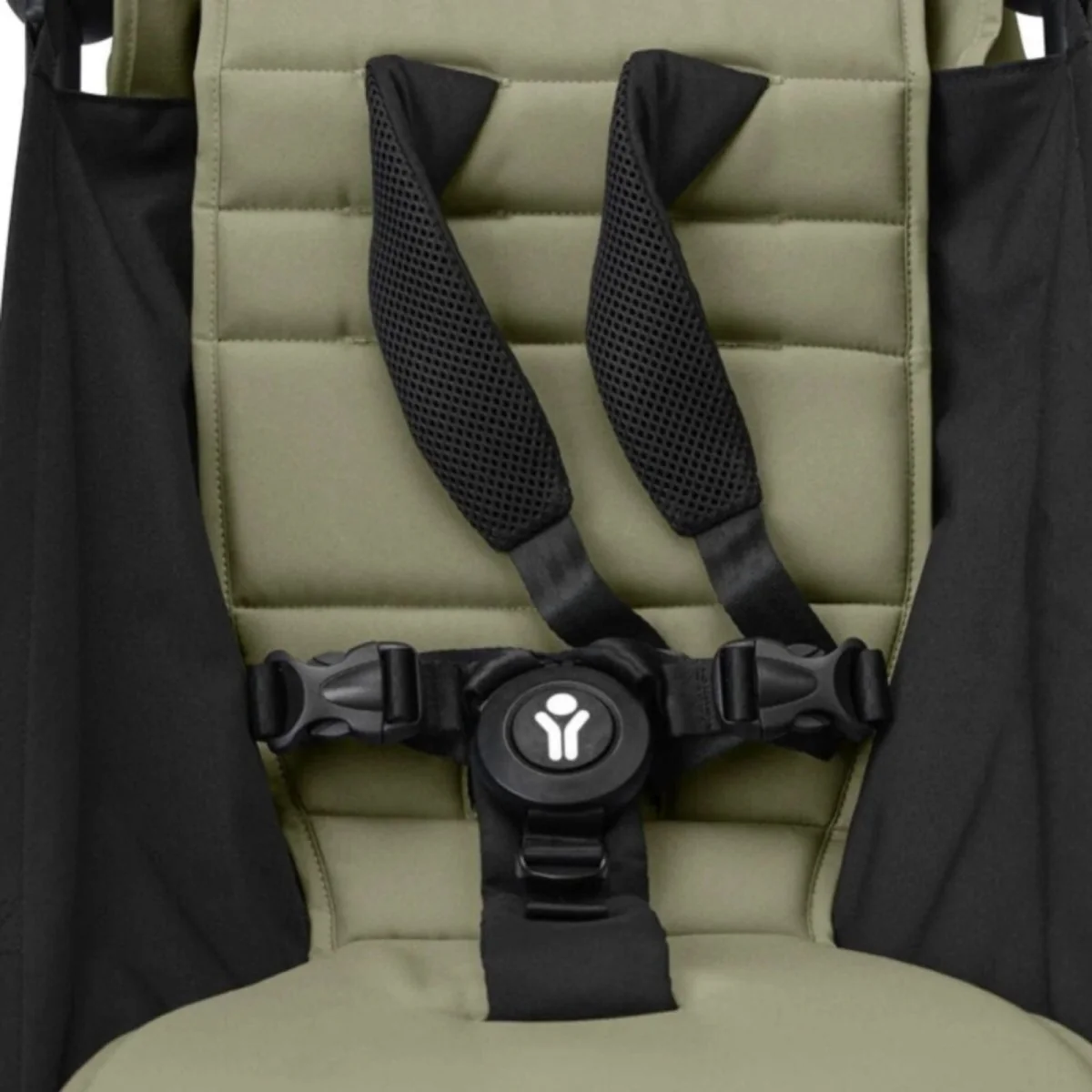 Stokke YOYO³ Stroller for Twins 6+ months - Olive Color Pack & White Frame - Image 3